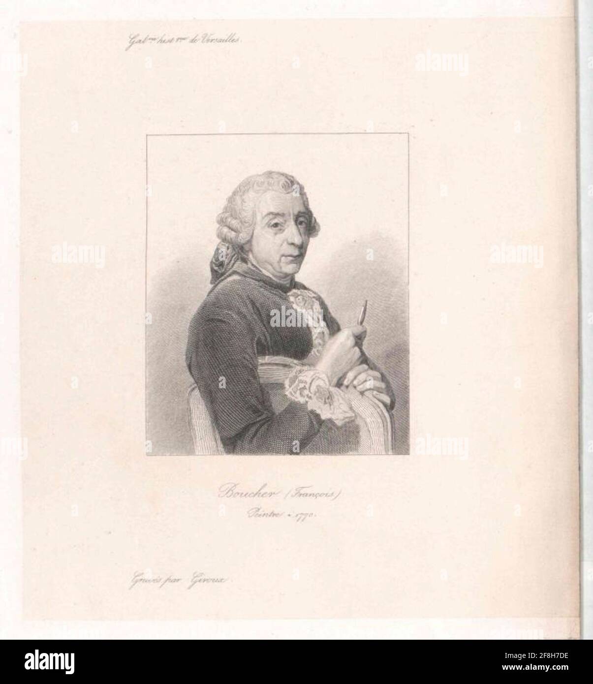 Boucher, François. Foto Stock