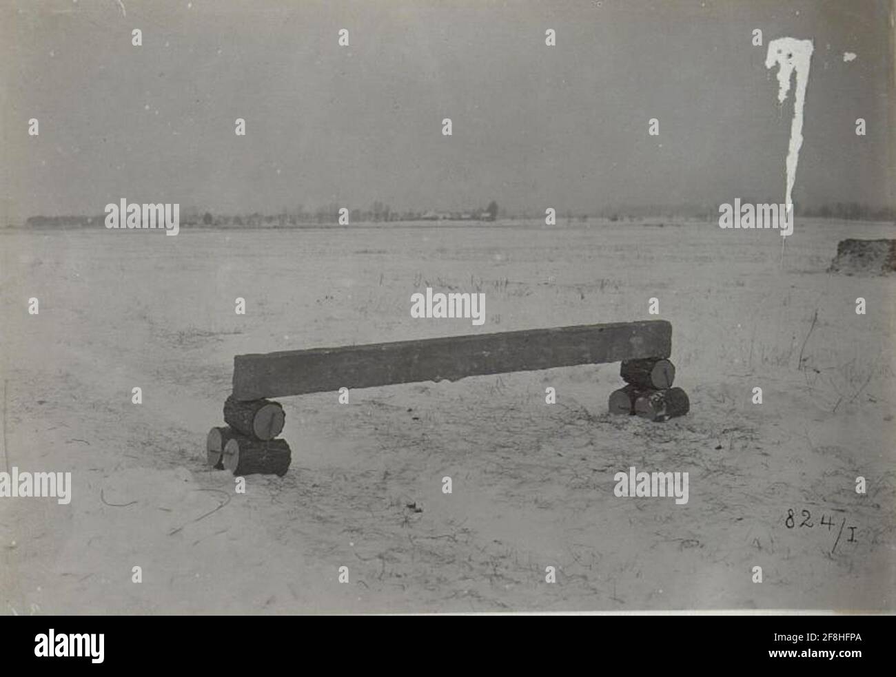 Sprilling tentativi alla showplatz della guerra russa. Foto Stock