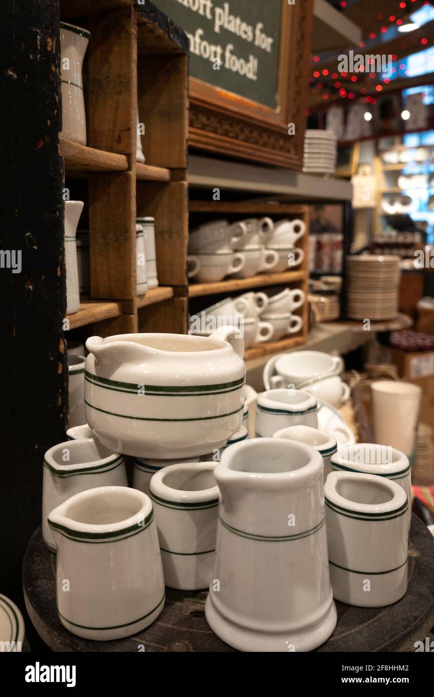 Fishs Eddy Home Prodotti Store, NYC Foto Stock