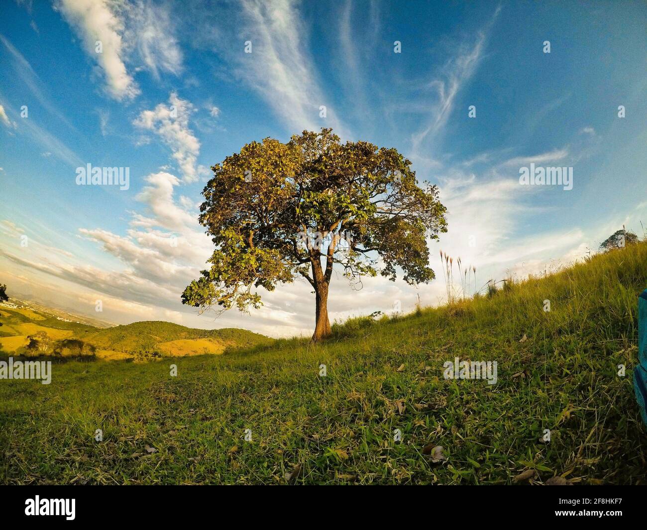 POUSO ALEGRE, BRASILE - Mar 12, 2021: A beleza das montanhas de Minas Gerais! Foto Stock