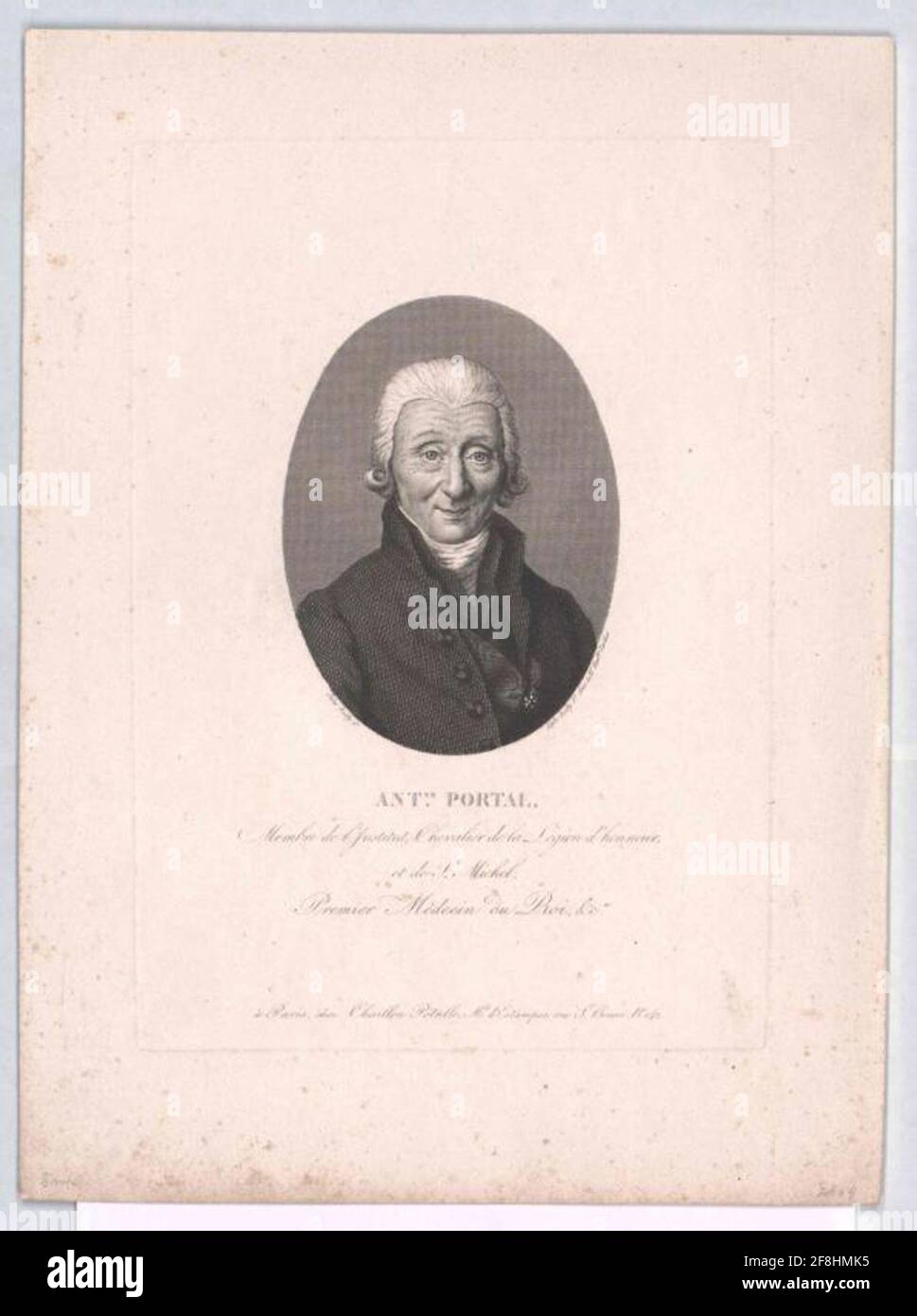 Portale, Antoine Baron . Foto Stock