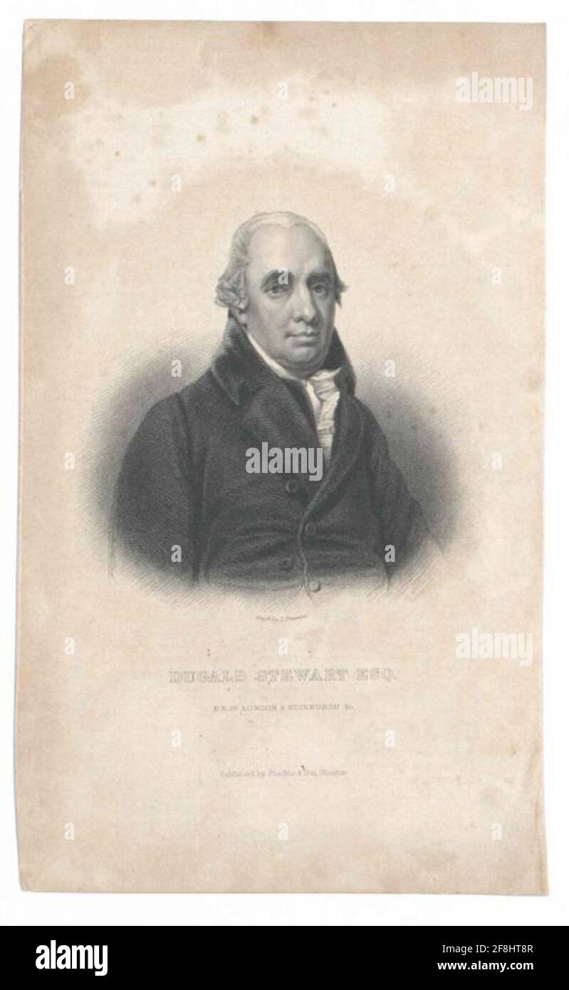 Stewart, Dugald . Foto Stock