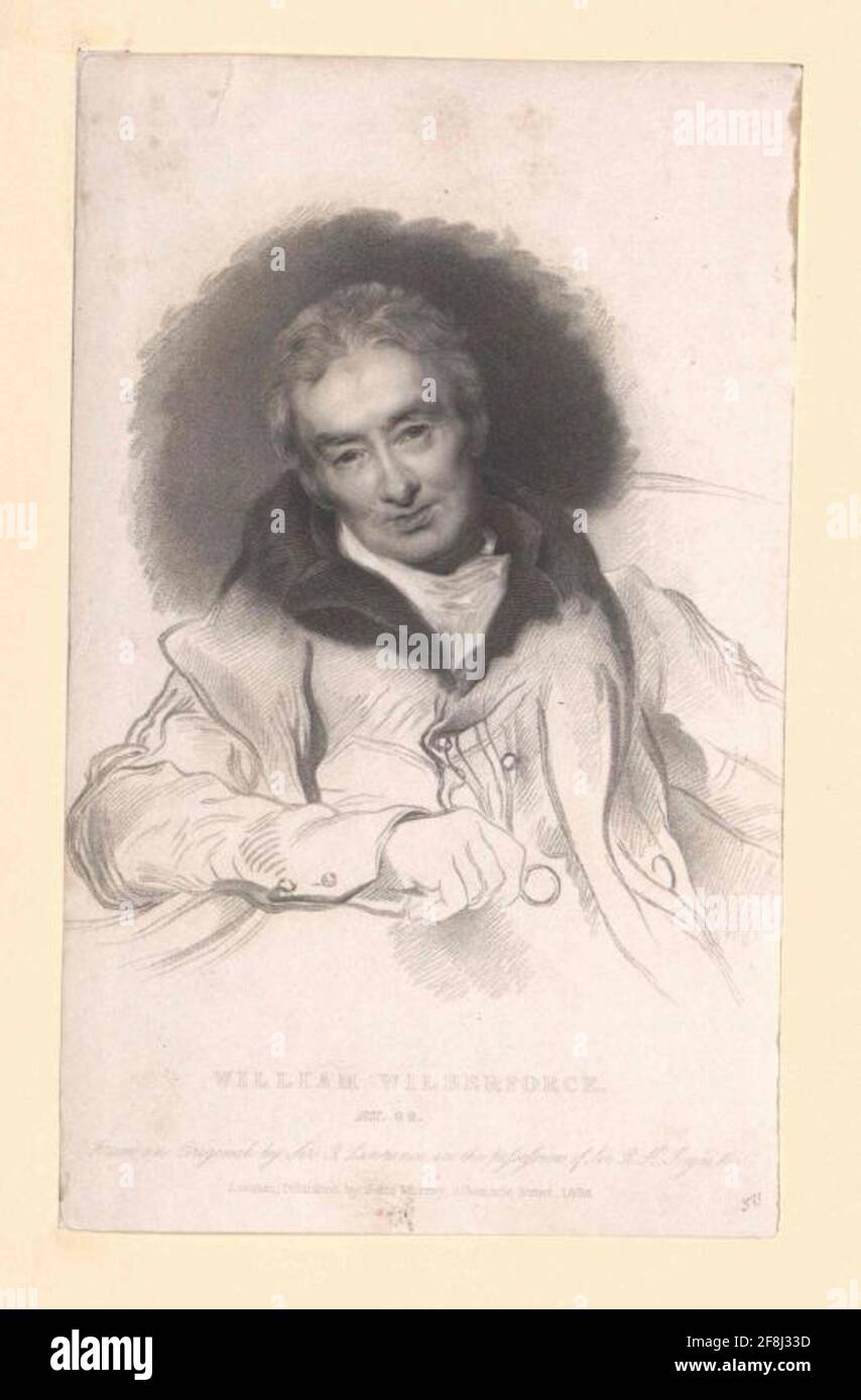Wilberforce, William . Foto Stock
