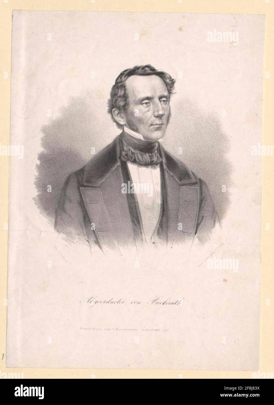 Beckerath, Hermann di. Foto Stock