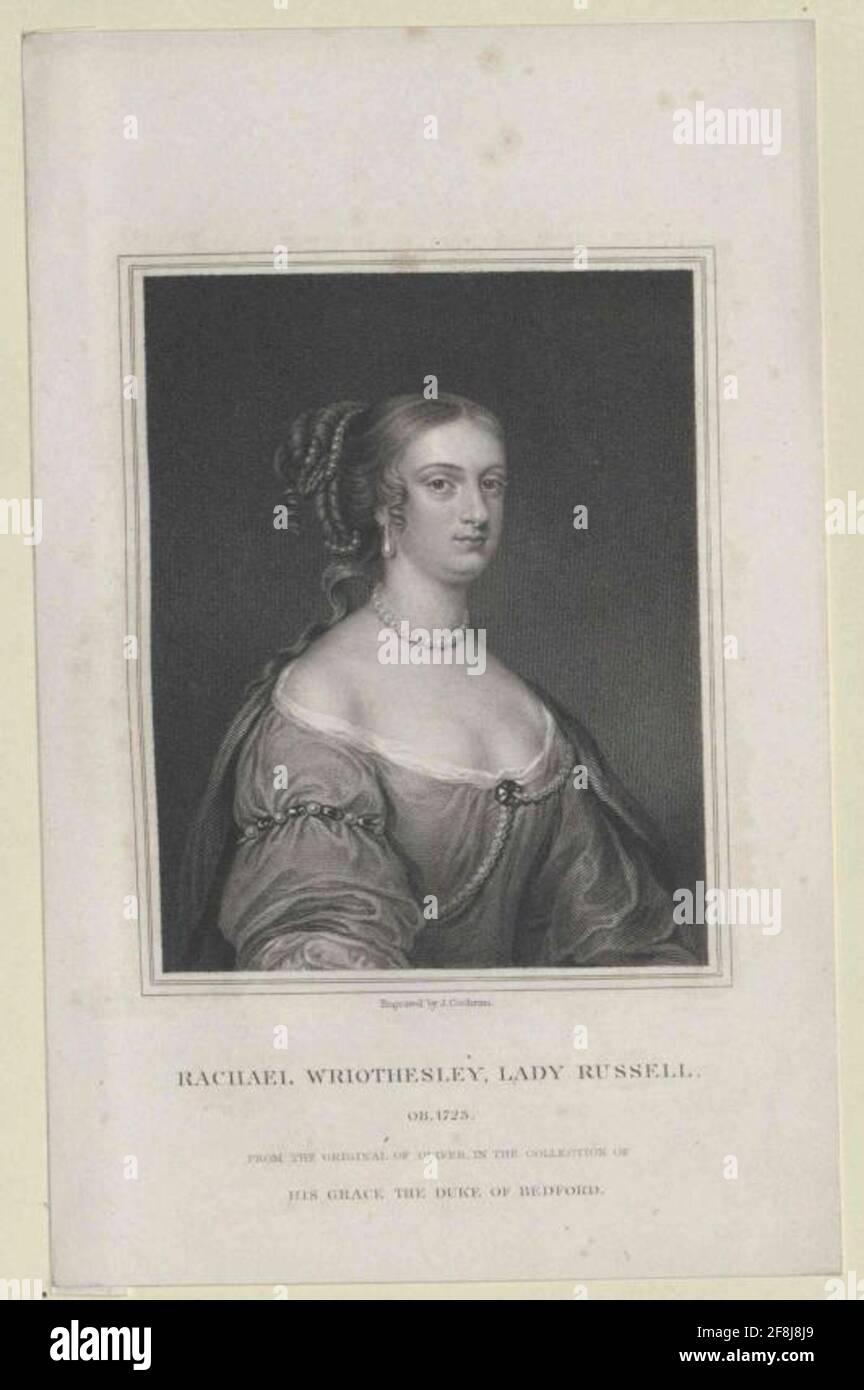 Wriothesley, Rachel . Foto Stock