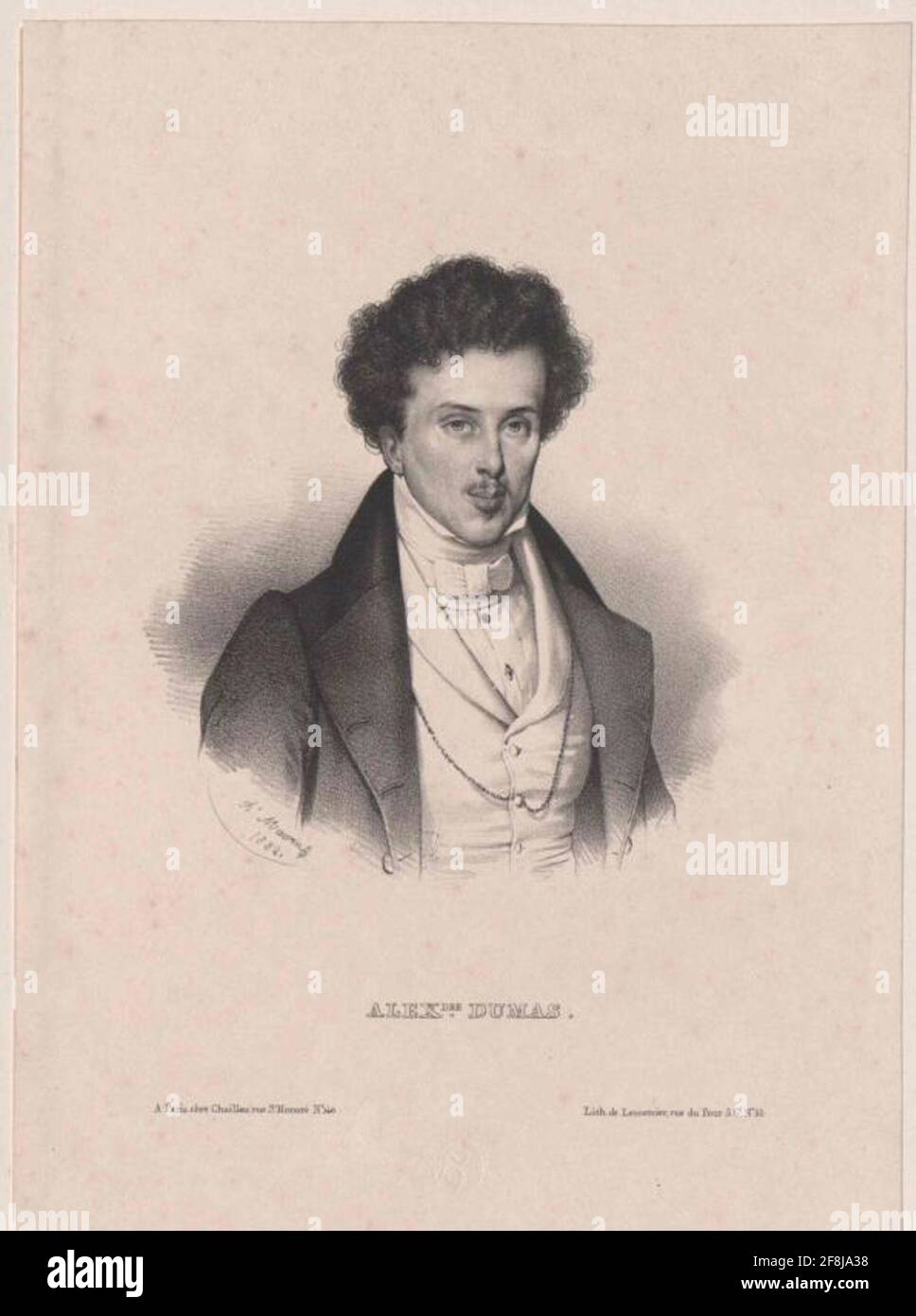 Dumas, Alessandro . Foto Stock