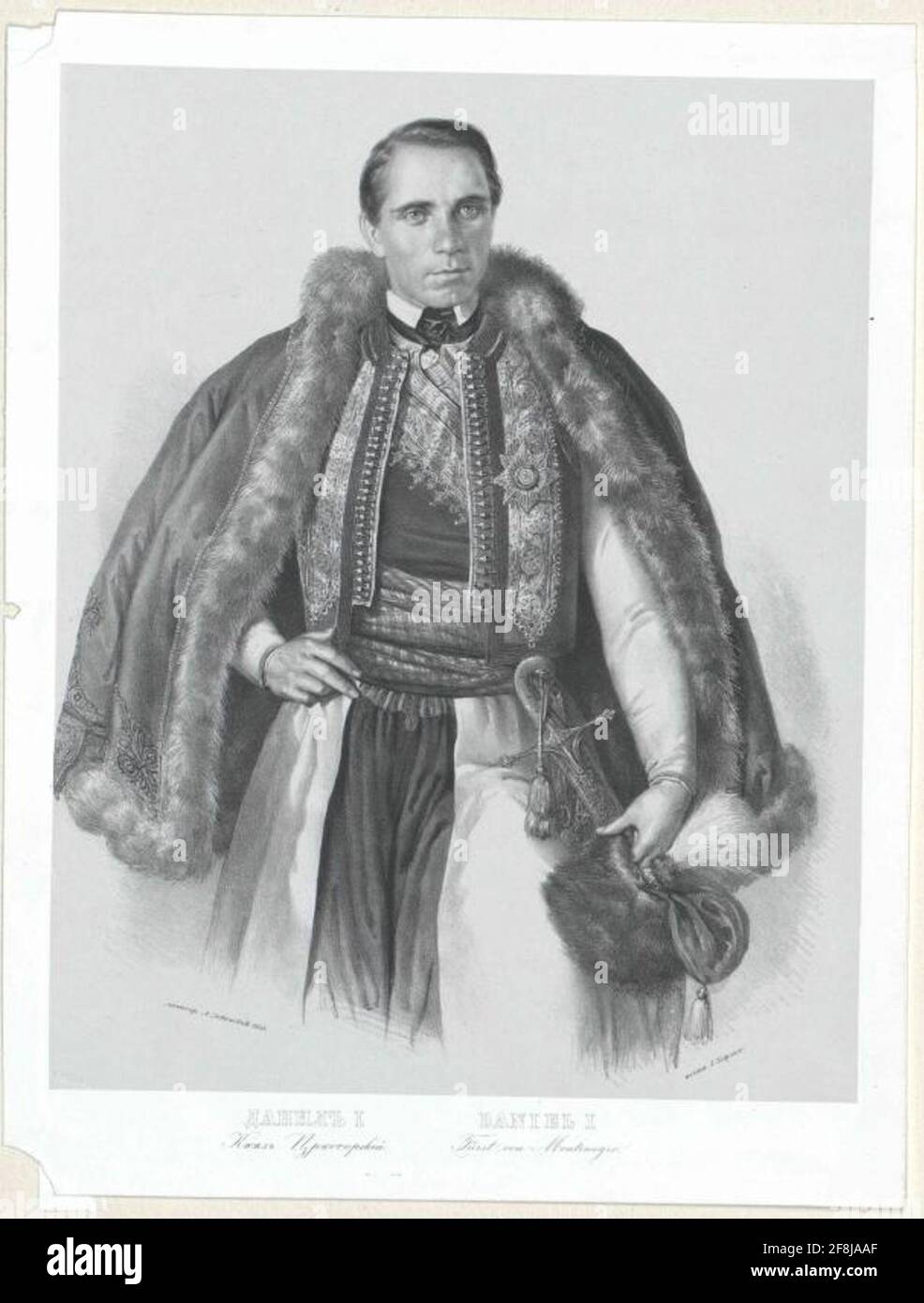 Danilo i, Principe di Montenegro. Foto Stock