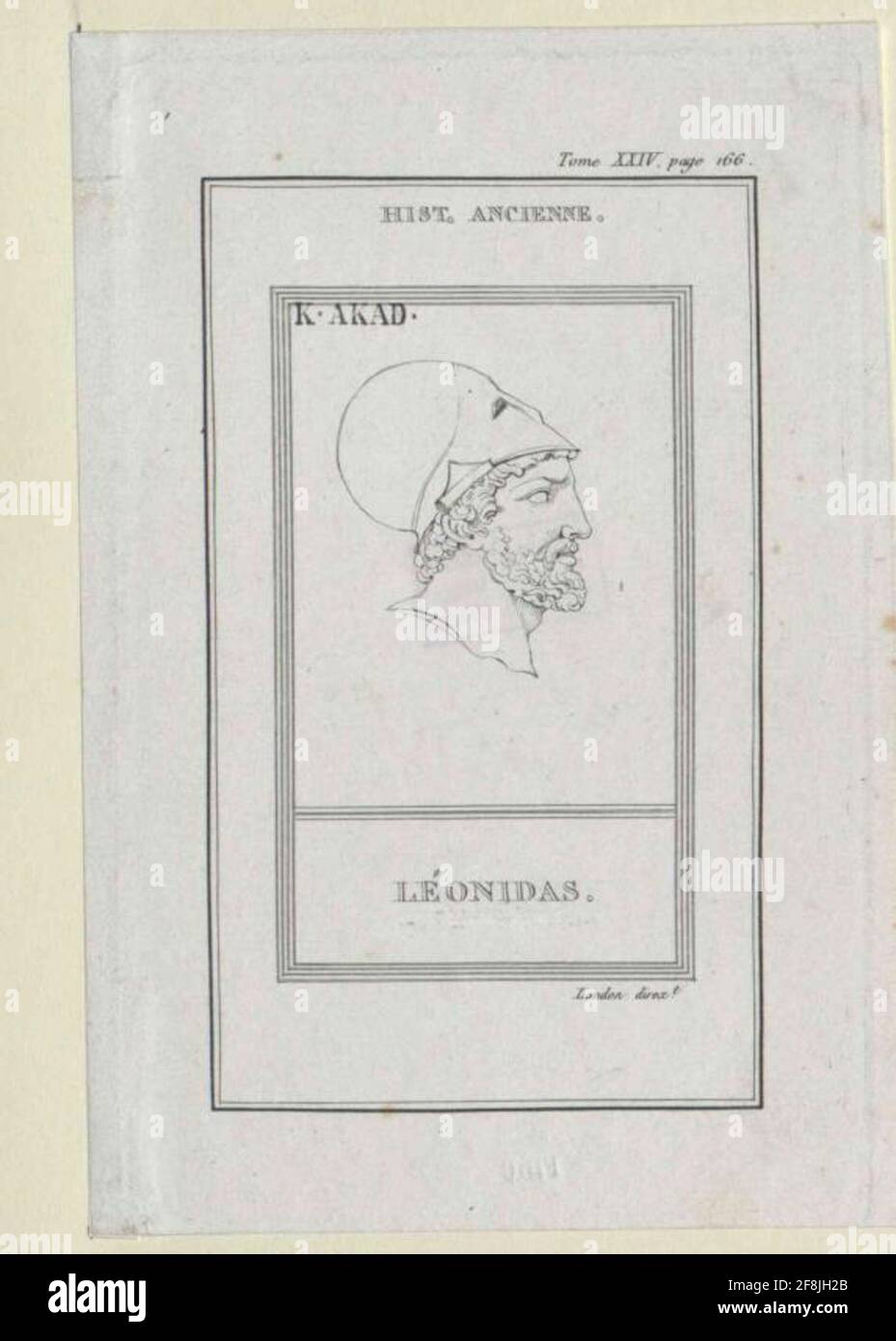 Leonidas . Foto Stock