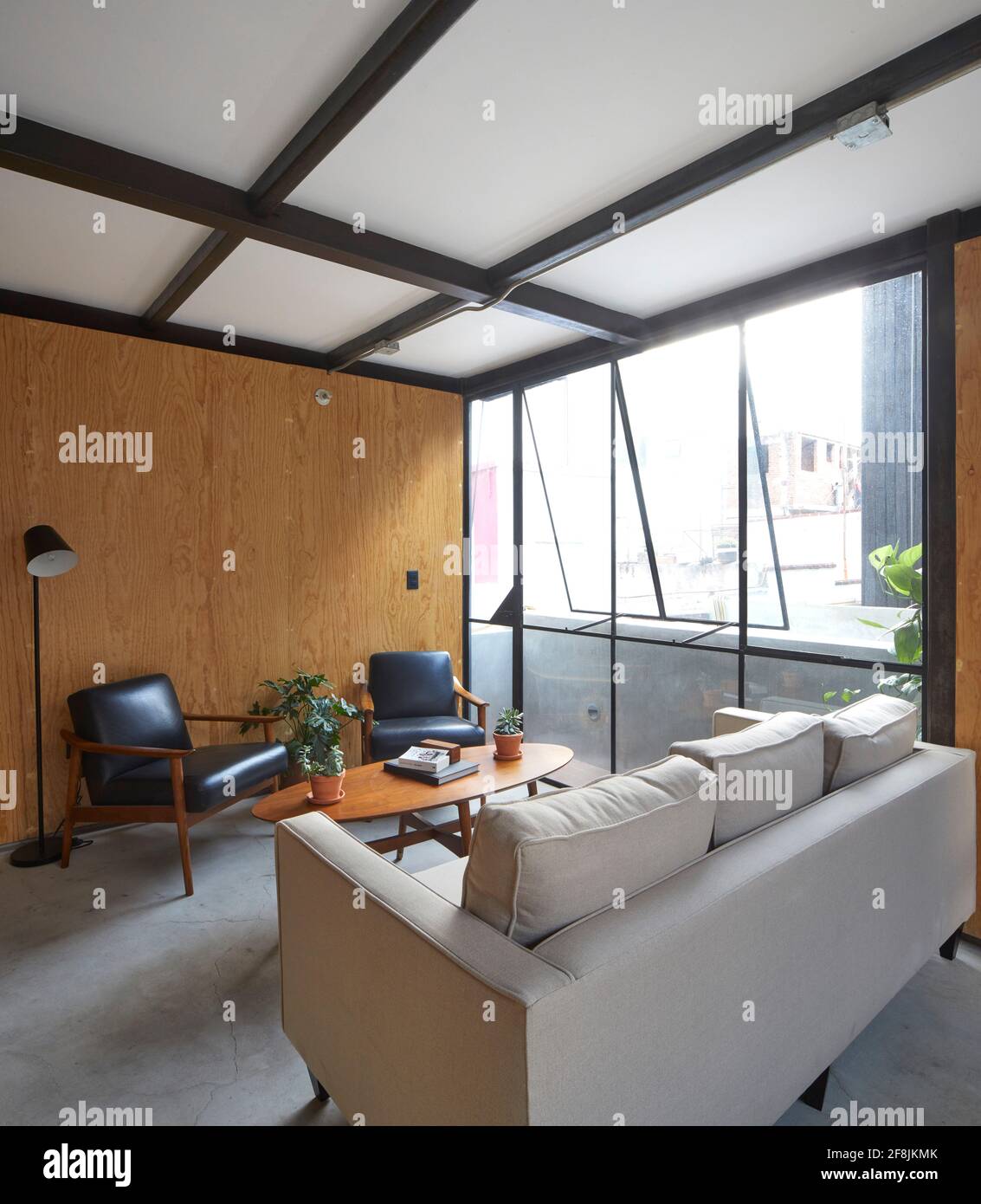 Appartamento interno in comune. Córdoba 223, Città del Messico, Messico. Architetto: BAAQ , 2019. Foto Stock