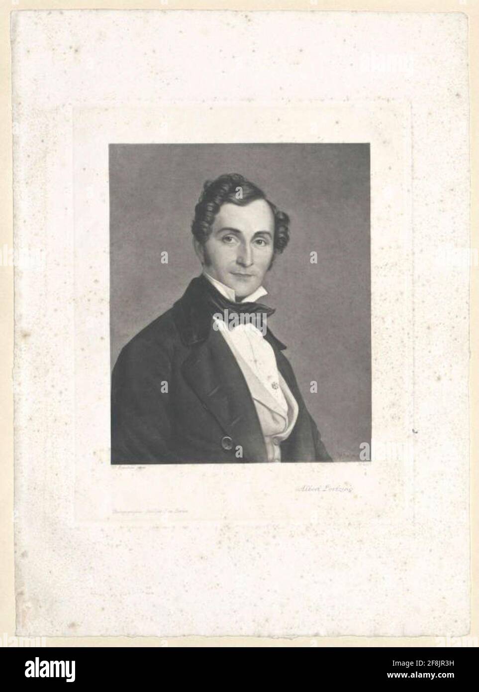 Lortzing, alberto. Foto Stock