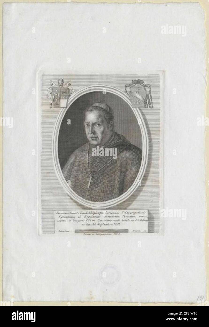 Canali, Francesco. Foto Stock