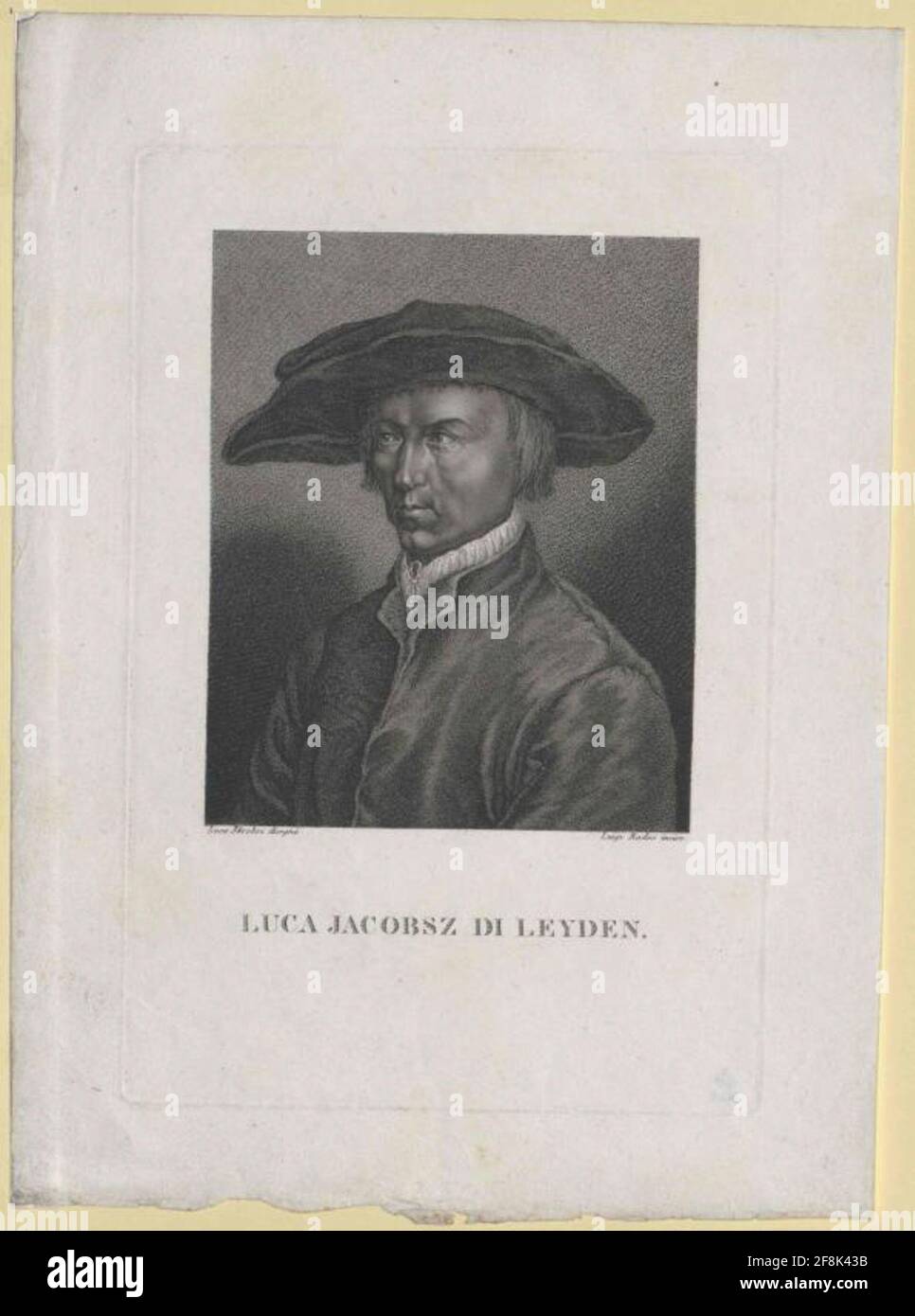 Leyden, Lucas van. Foto Stock