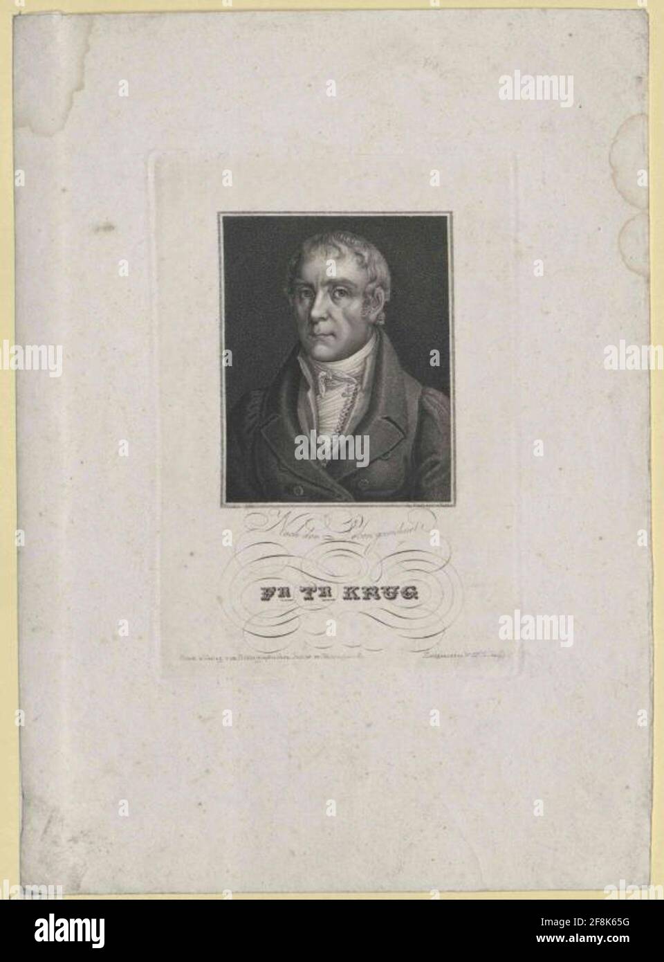 Krug, Wilhelm Traugott relatore: Fricke, Friedrich Augustteer: Hawk, Tobias editore: Istituto bibliografico di Istituto: Hildburghausen Foto Stock