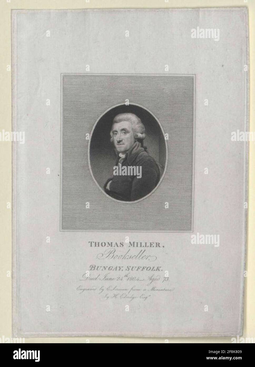 Miller, Thomas . Foto Stock