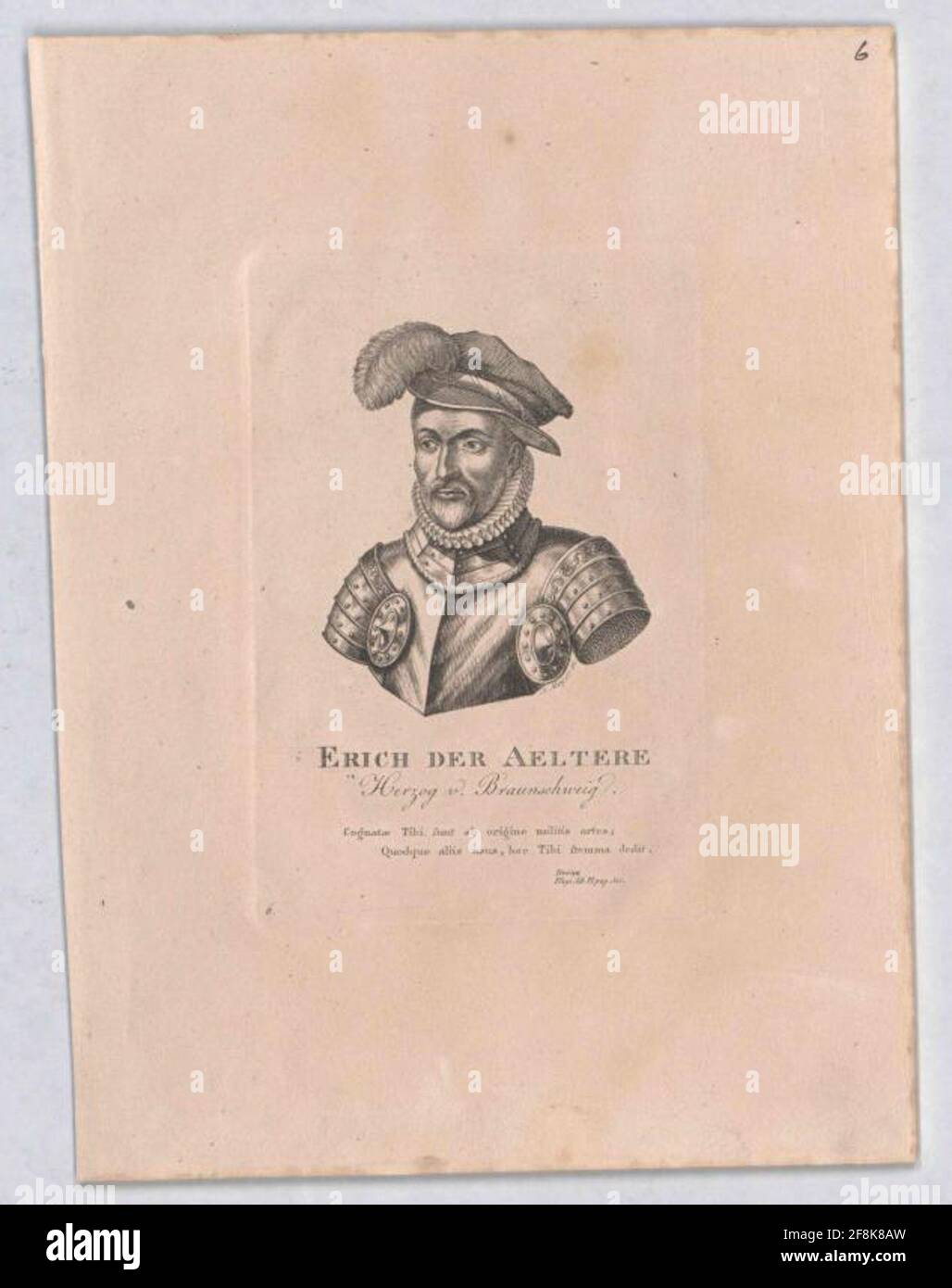 Erich i, Duca di Braunschweig-Calenberg. Foto Stock