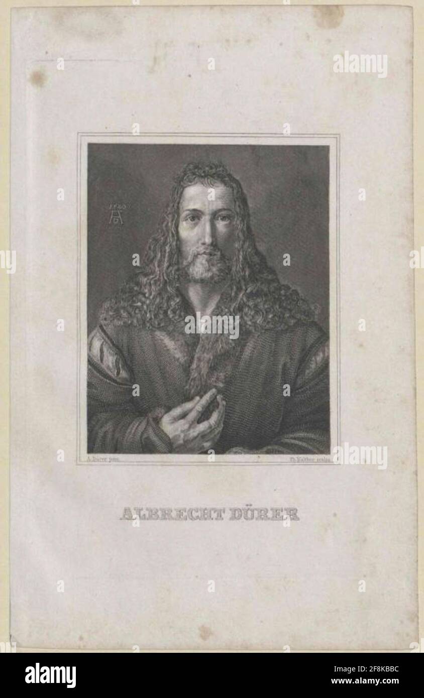 Dürer, Albrecht Stecher: Walther, Johann Philippdaterung: 1813/1868 Foto Stock