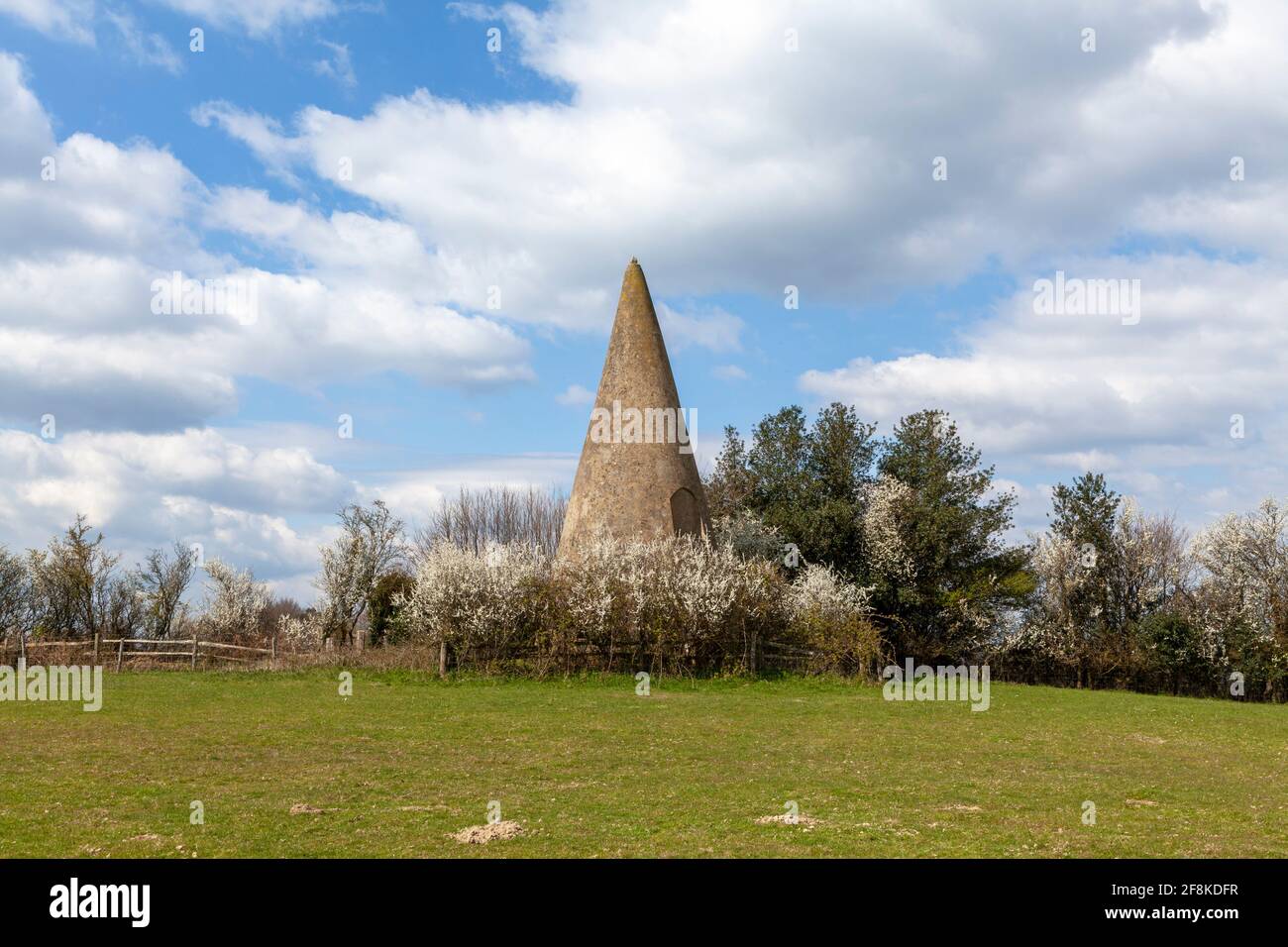 MAD Jack' Fuller's Sugar Loaf Folly, vicino Wood's Corner, East Sussex, Regno Unito Foto Stock