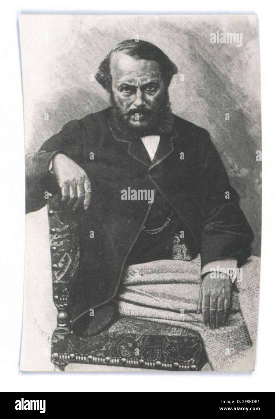 Persigny, Jean Gilbert Victor Fialin duc de . Foto Stock