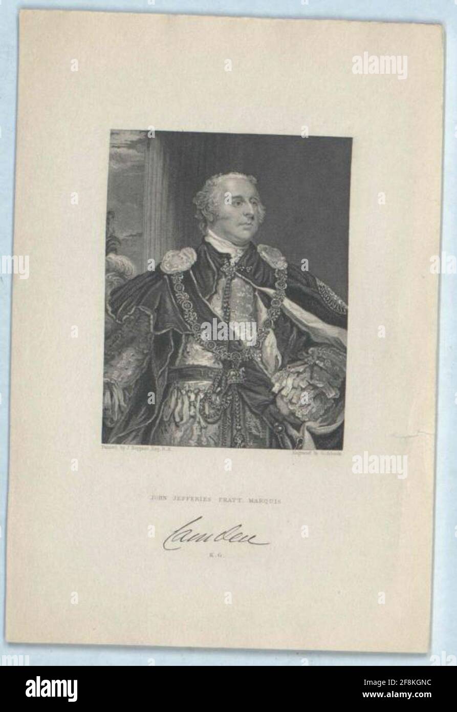 Pratt, 1. Marchese Camden, John Jeffreys . Foto Stock