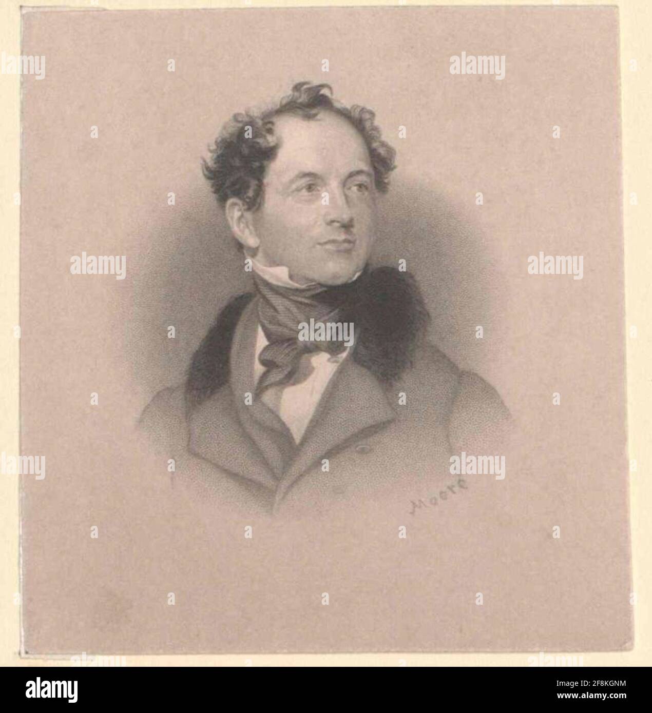 Moore, Thomas . Foto Stock