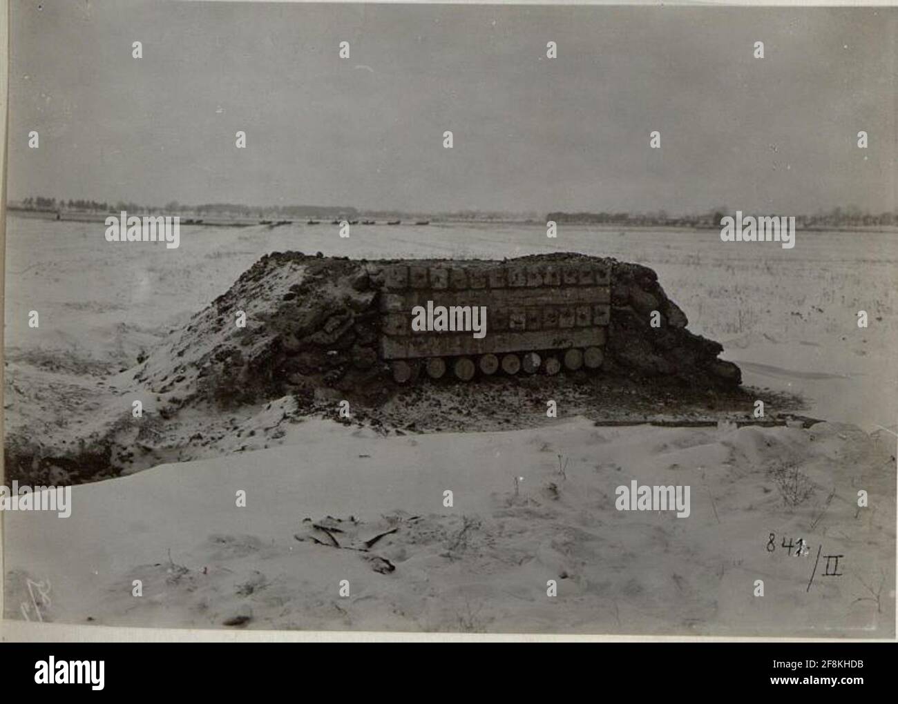 Sprilling tentativi alla showplatz della guerra russa. Foto Stock