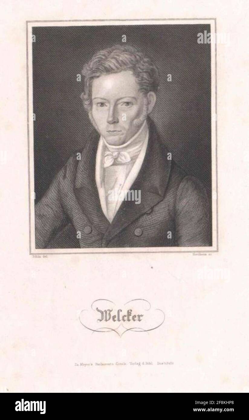 Welcker, Karl Theodor . Foto Stock