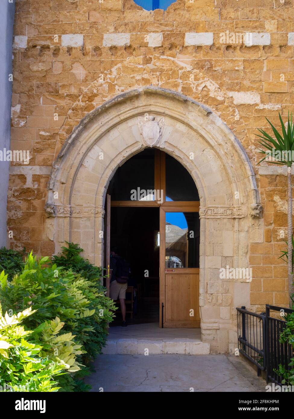 Chiesa di Santa Maria dell'ingresso greco Foto Stock