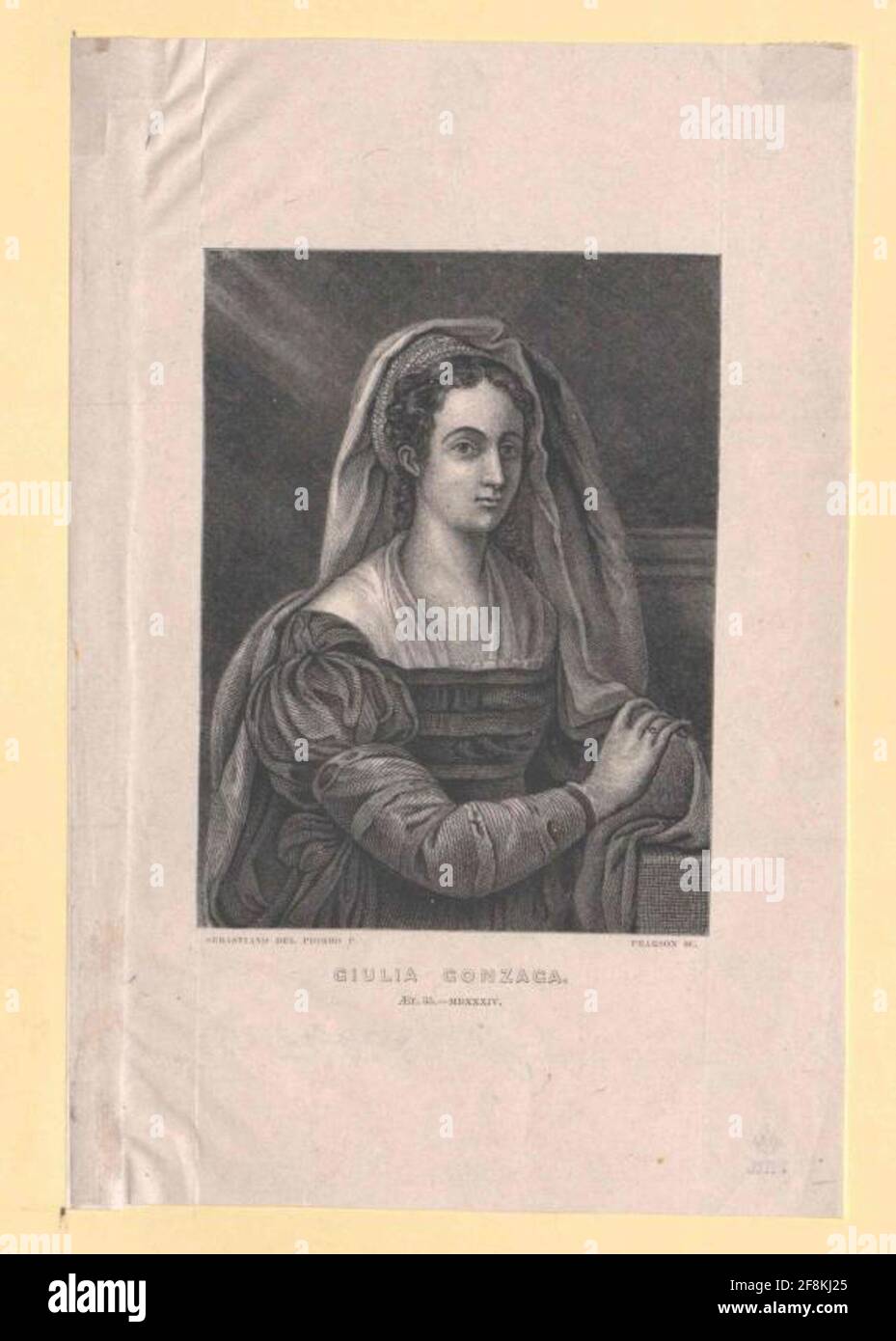 Gonzaga, Giulia. Foto Stock