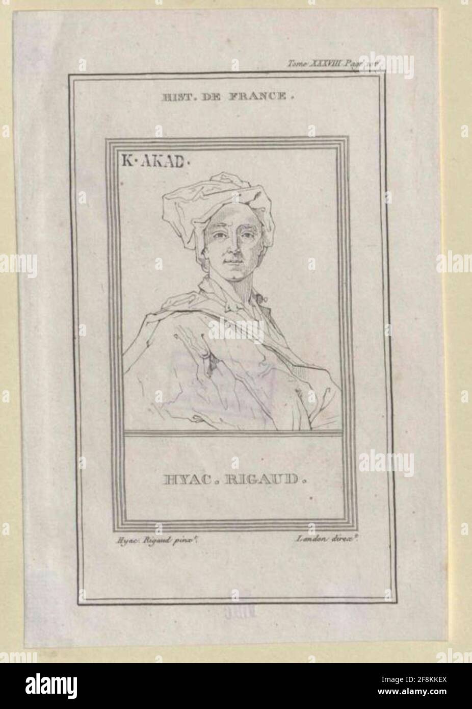 Rigaud, Hyacinthe. Foto Stock