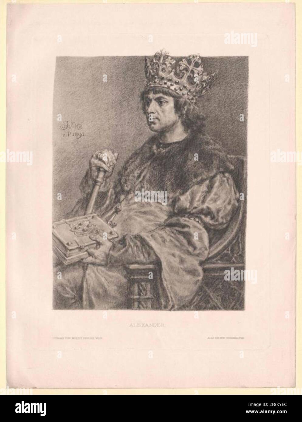 Alessandro, re di Polonia. Foto Stock