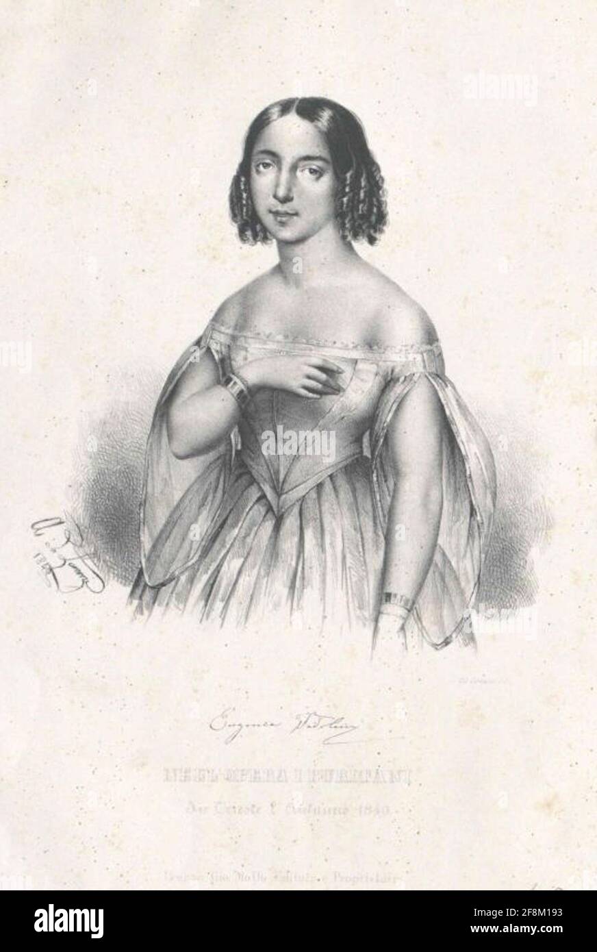 Tadolini, Eugenia . Foto Stock