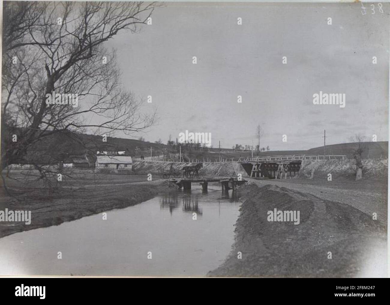 Terreno sul ponte di rhinestone in Potutory. Foto Stock