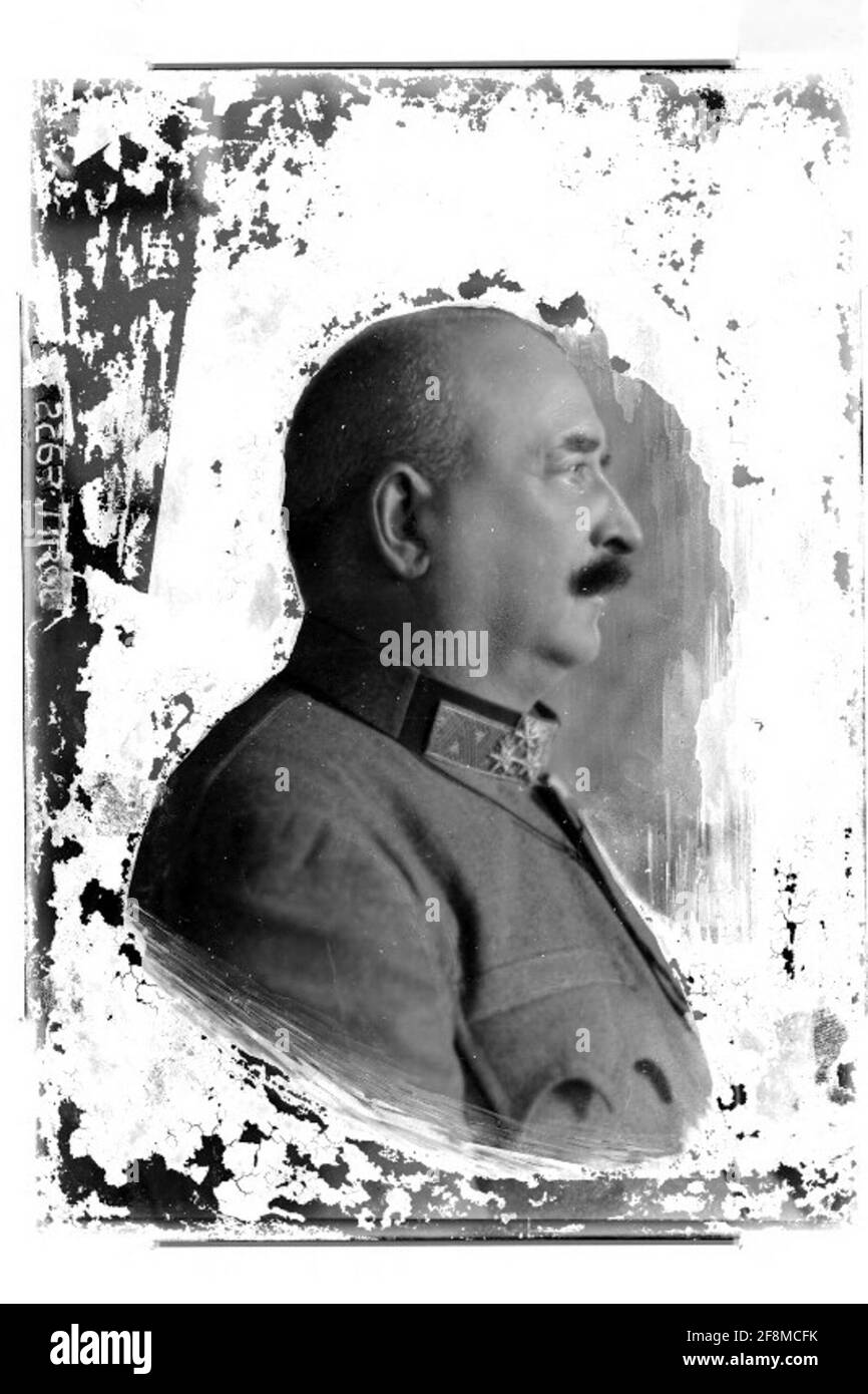 Sua Eccellenza G. O. Rohr probabilmente Trento, probabilmente Trentino. Foto Stock