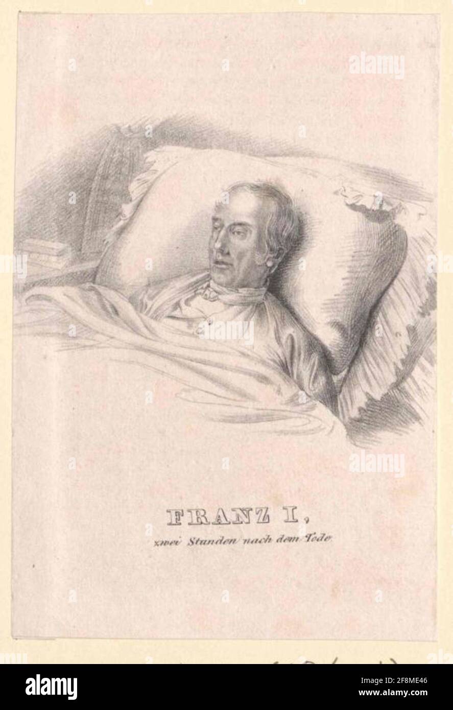 Franz II, imperatore romano-tedesco. Foto Stock