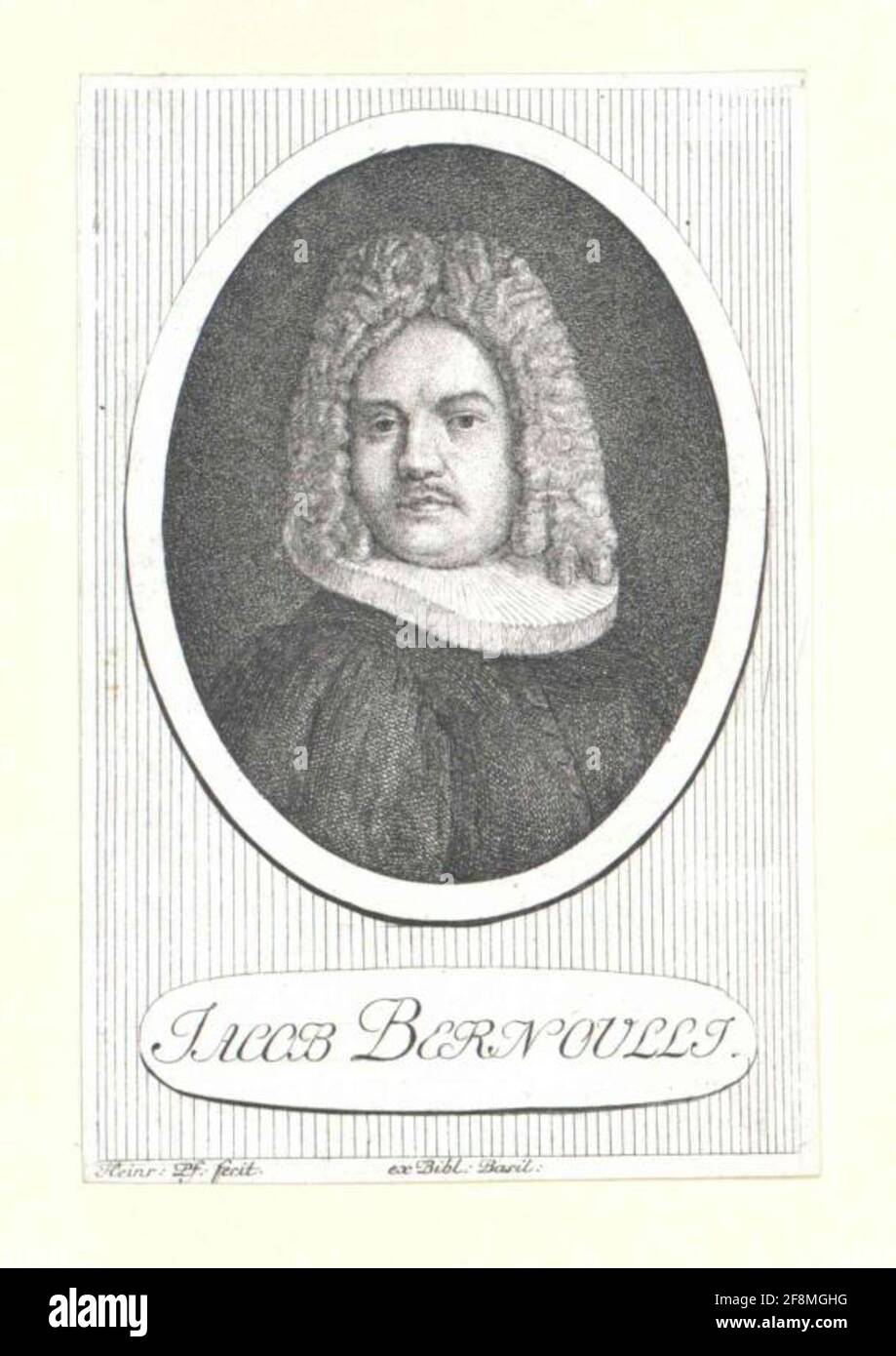 Bernoulli, Giacobbe. Foto Stock