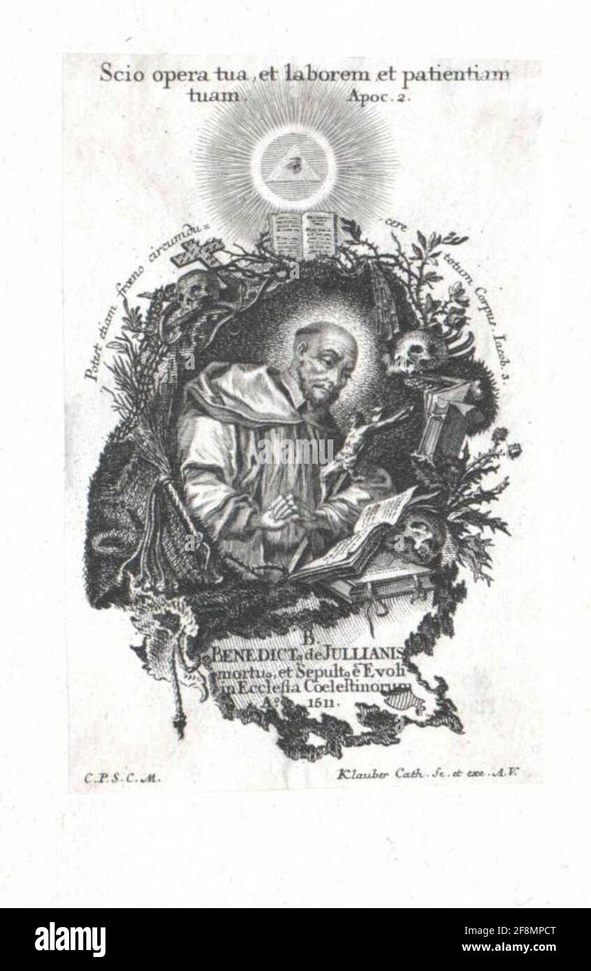 Beato Giuliani. Foto Stock