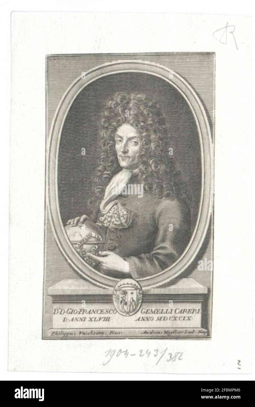 Gemelli-Careri, Giovanni Francesco. Foto Stock