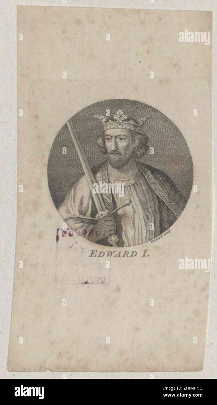 Eduard i, re d'Inghilterra. Foto Stock