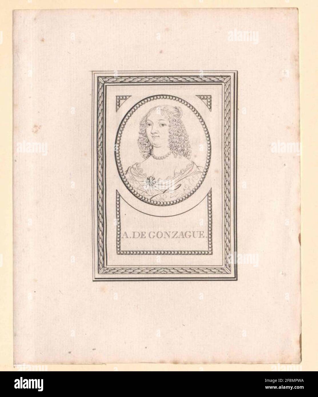 Gonzaga, Anna . Foto Stock