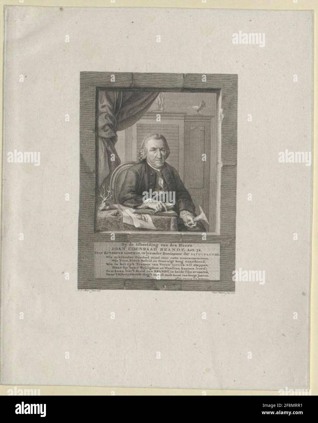 Marchio, Joan Coenraet . Foto Stock