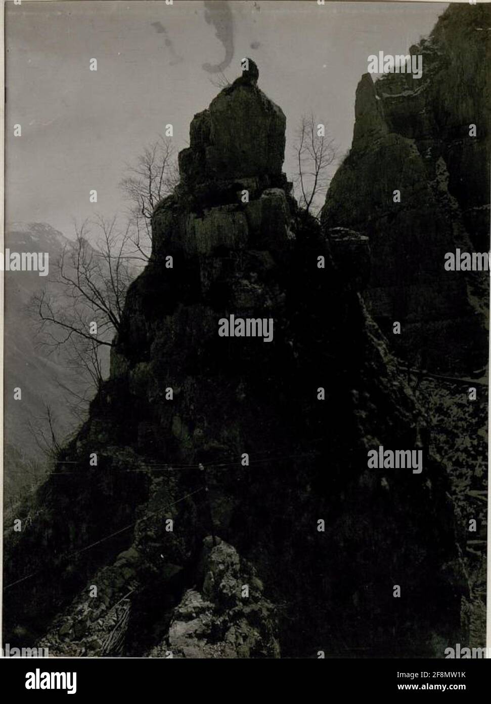 Seconda linea nel Riofreddo tale. . Foto Stock