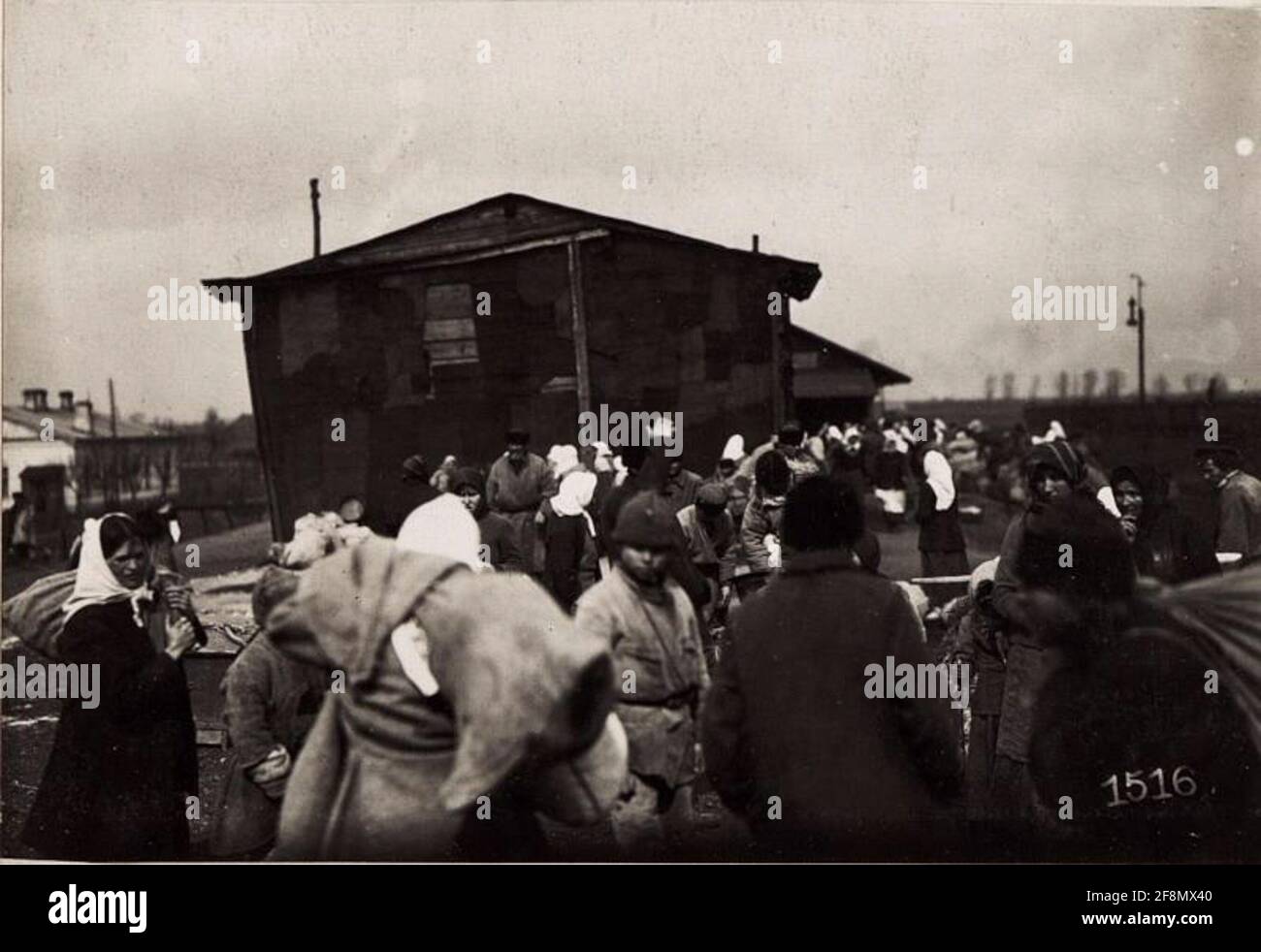 Emigrazione a Vladimir-Wolynskij. (21 / III.1918.). Foto Stock