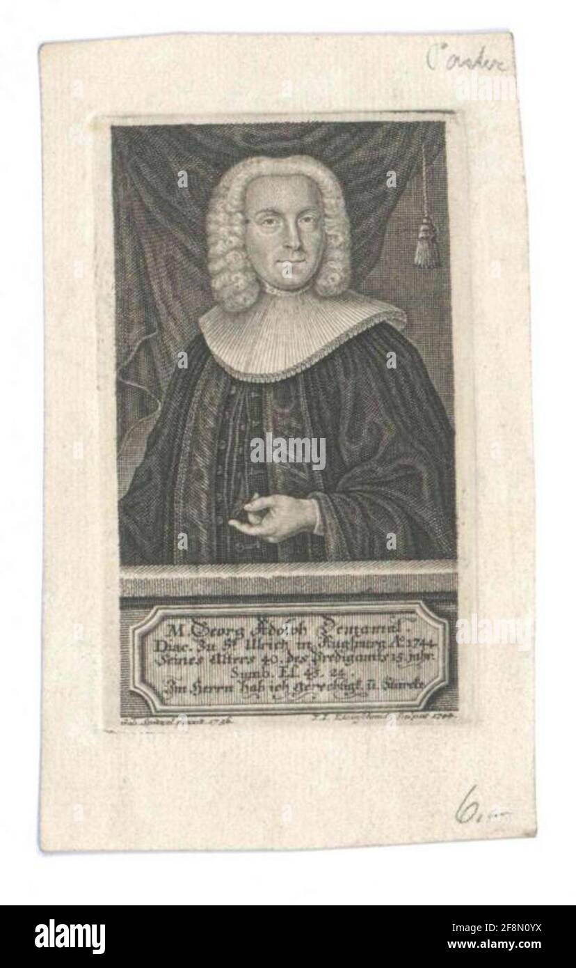 Demamal, Georg Adolph. Foto Stock