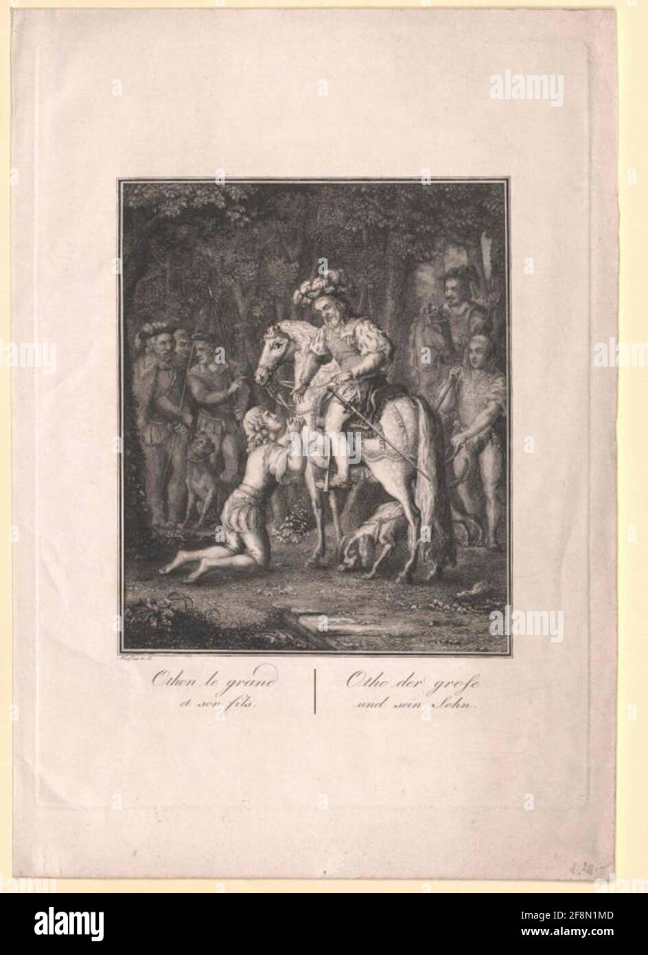 Otto i, il grande imperatore. Foto Stock