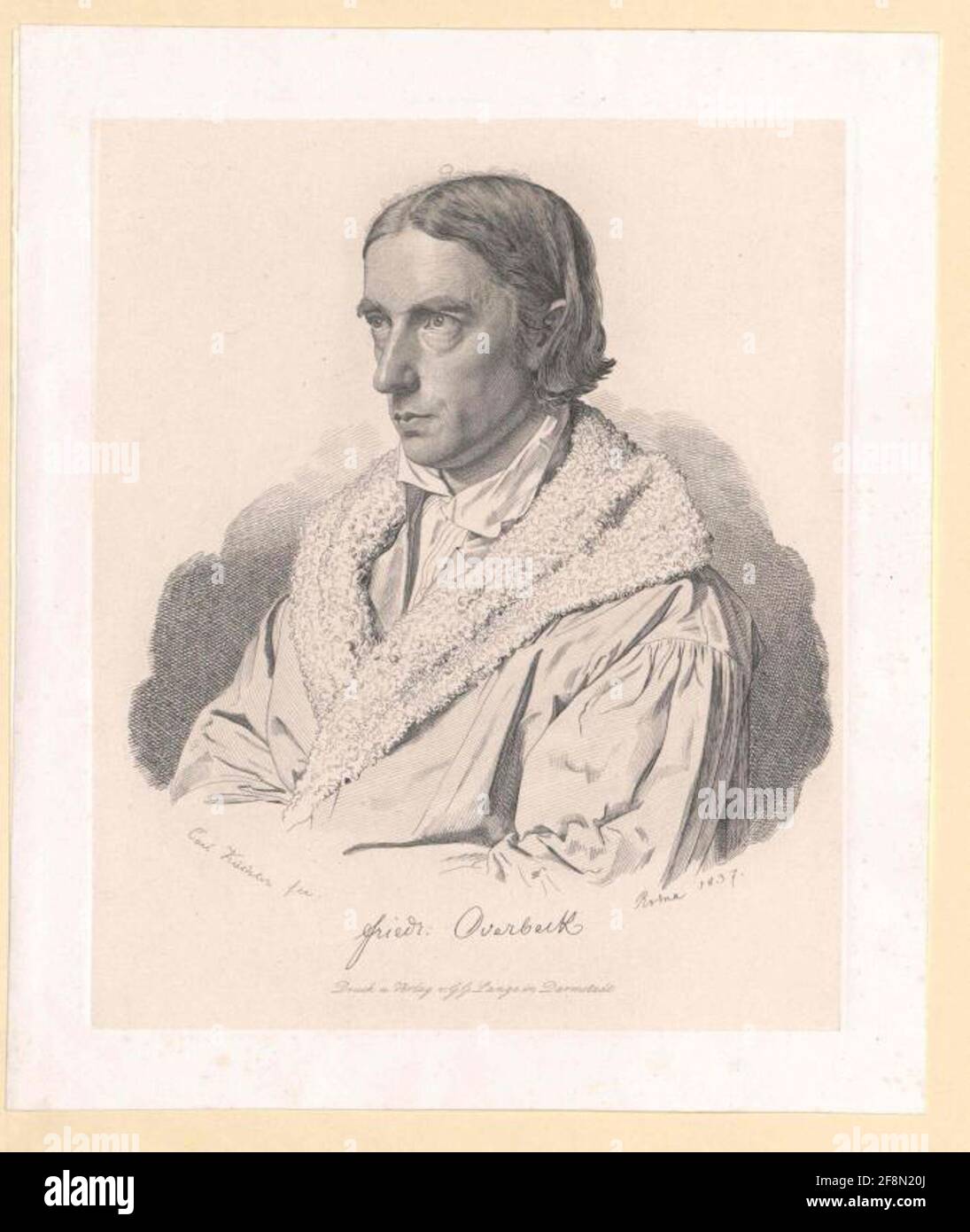 Overbeck, Friedrich. Foto Stock