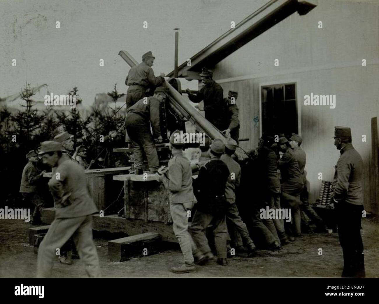 Montaggio e miscelazione. . Foto Stock