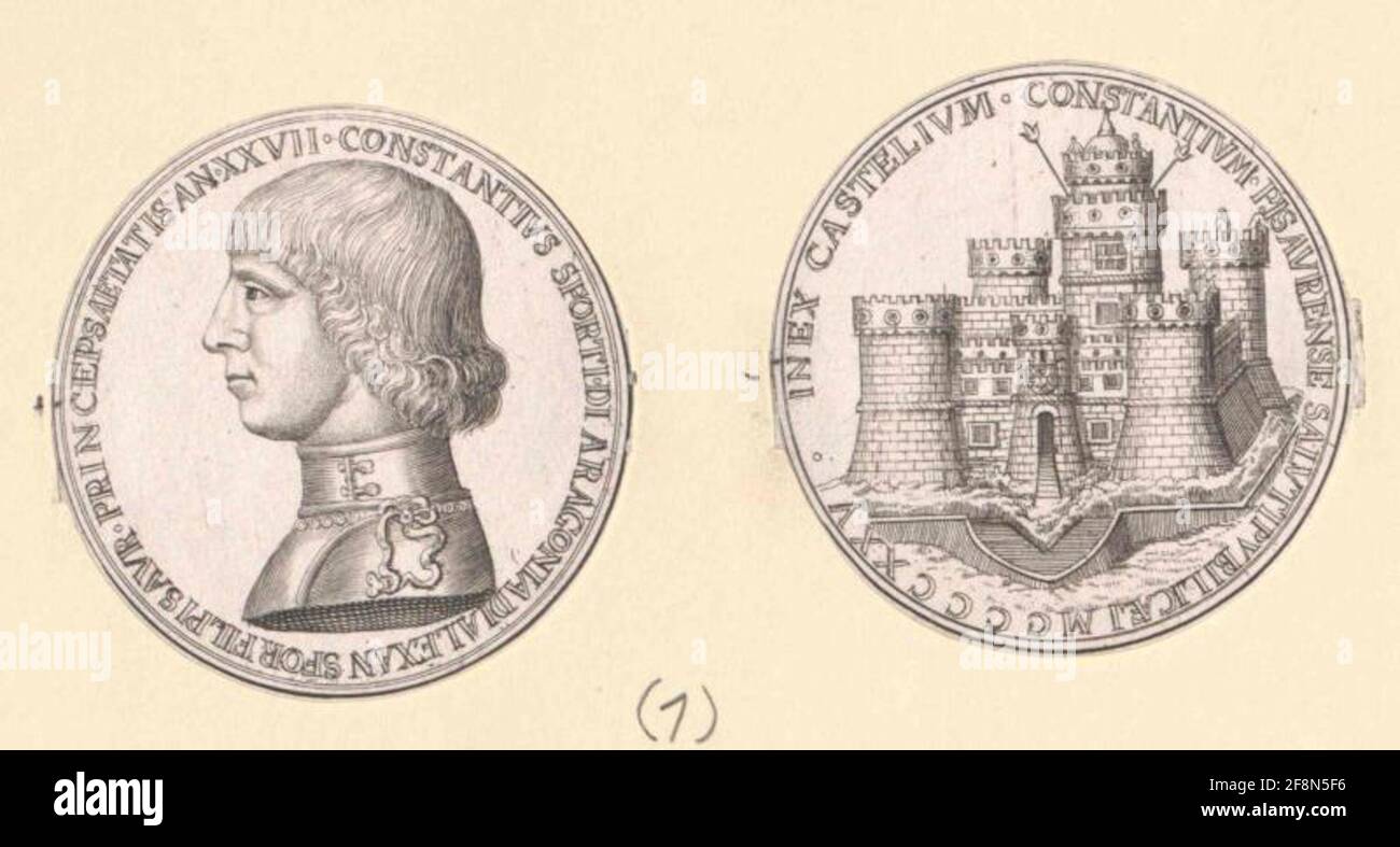 Sforza, costanza. Foto Stock