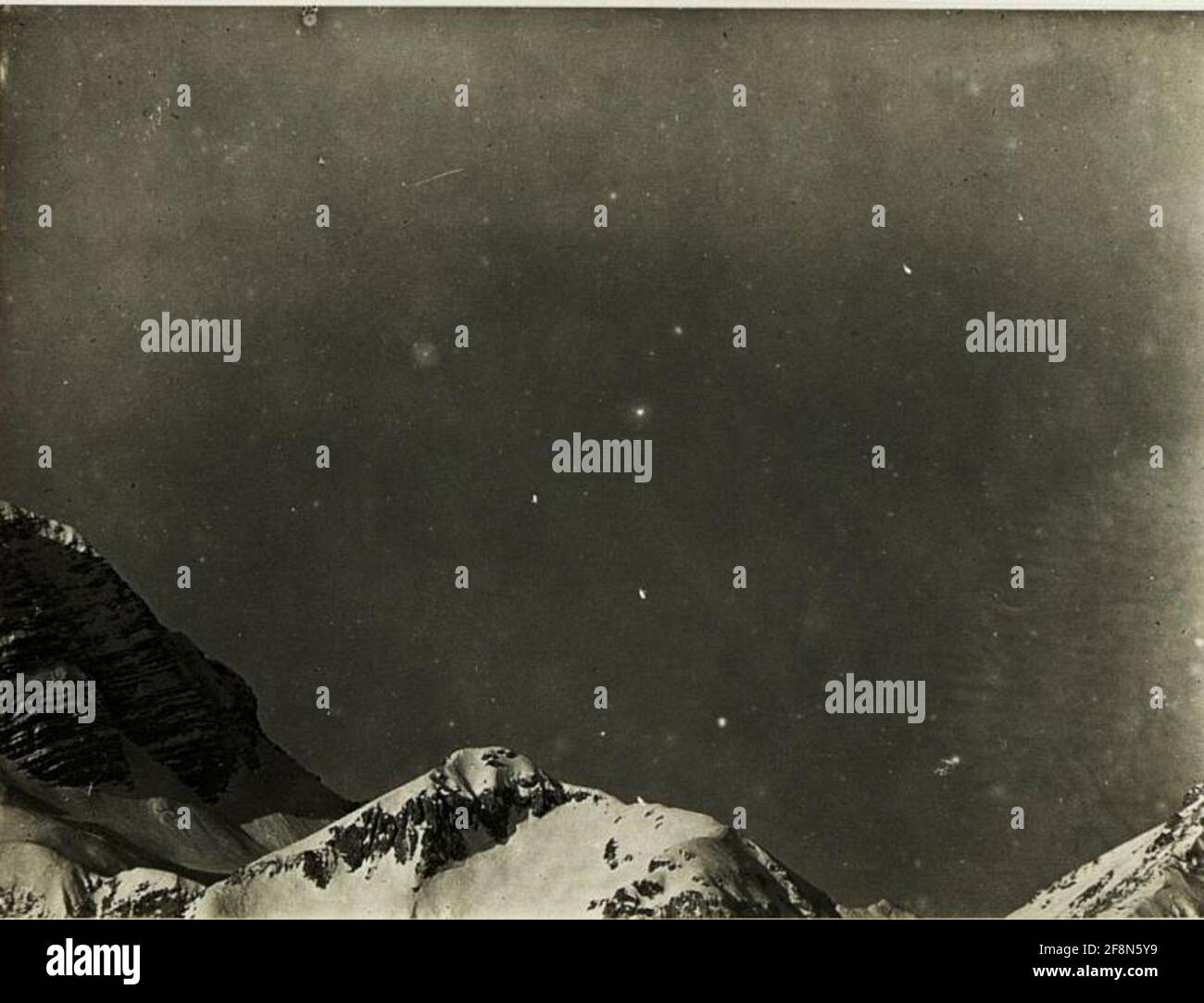 Registrazione tele dell'ITL.Kanzel-BAVHA. Lunghezza focale 4x 80 cm Stpkt: Sleine piccola. 25 / 2,1917. . Foto Stock