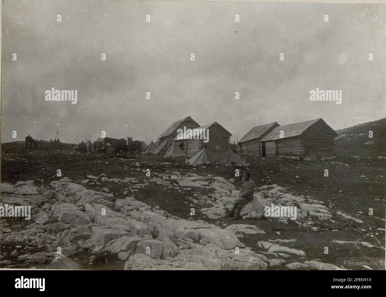 Alta area dei comuni di ​​7. Magazzino. . Foto Stock