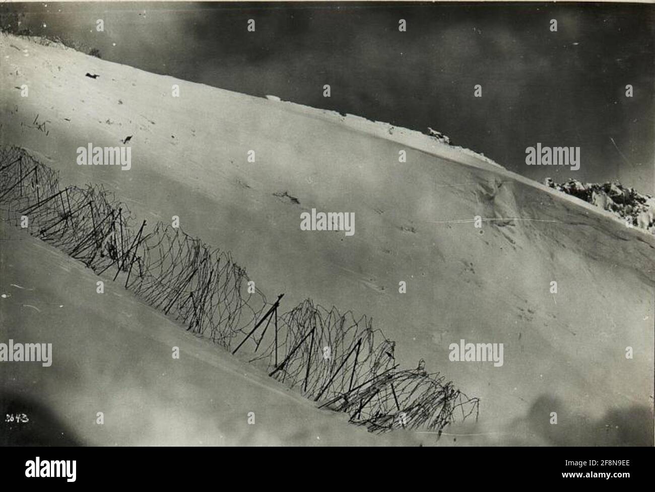 Costabella, post italiano avanzato. . Foto Stock